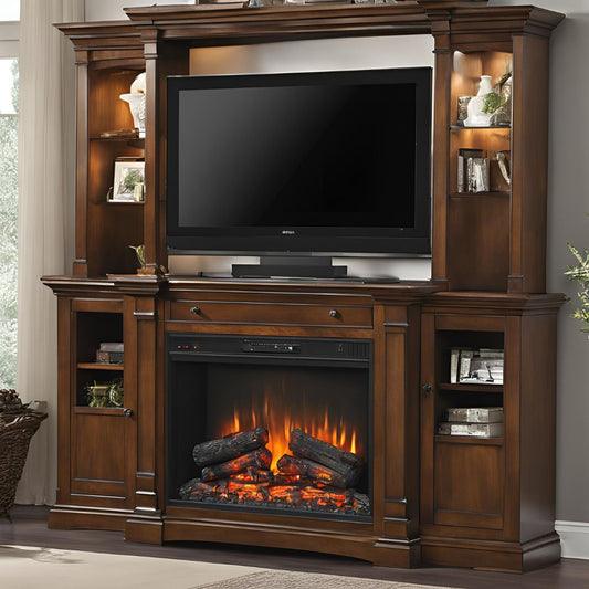 Illumina Electric Fireplace TV Console