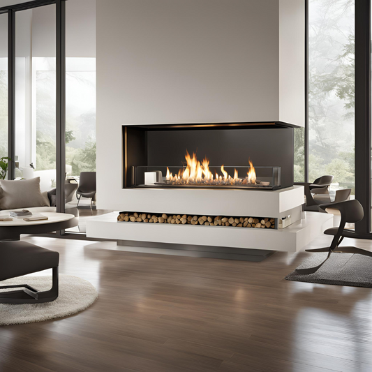 Prestige Dual-Sided Gas Fireplace