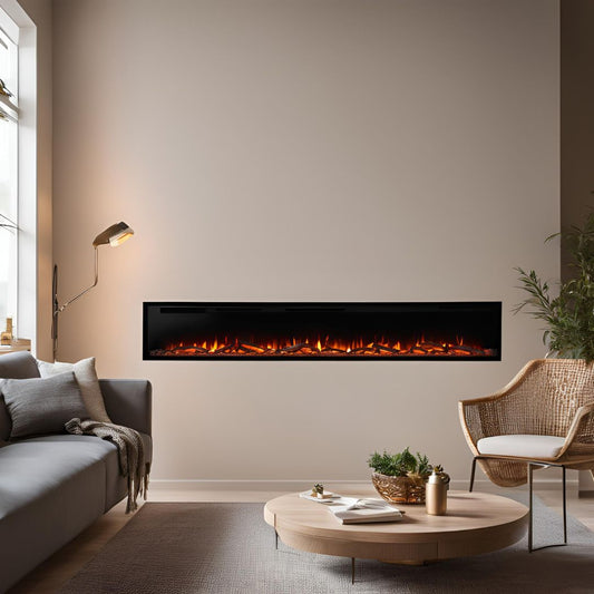 Vanguard Wall-Mounted Electric Fireplace